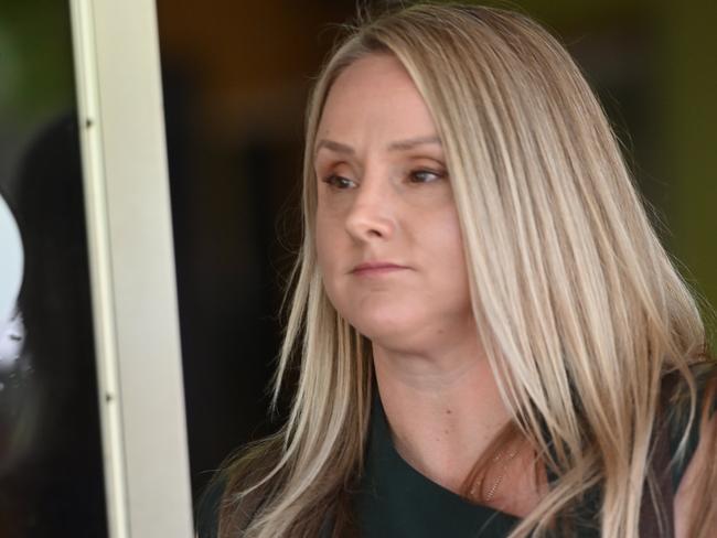 17/10/23.  A former federal Senate candidate Raina Jane Cruise will stand trial today over a street brawl in which she allegedly ripped a chunk out of an SA Police officer's scalp.Picture: Keryn Stevens