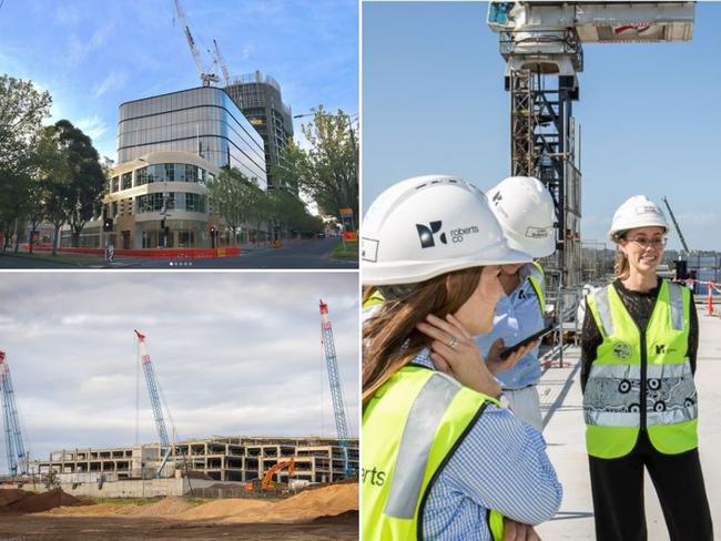Tycoon Andrew Roberts is closer to exiting the construction industry as the head company of his Roberts Co building empire went into administration.
