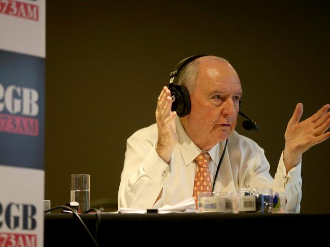 2GB stablemate Alan Jones also continued to dominate at breakfast. Picture: Jonathan Ng