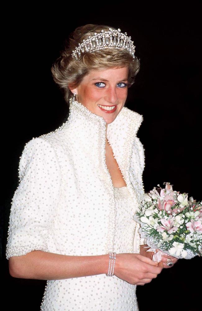 Princess Diana was known for her iconic tiara looks. Picture: Tim Graham