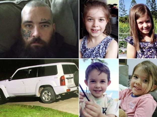 Man charged after amber alert for four missing children