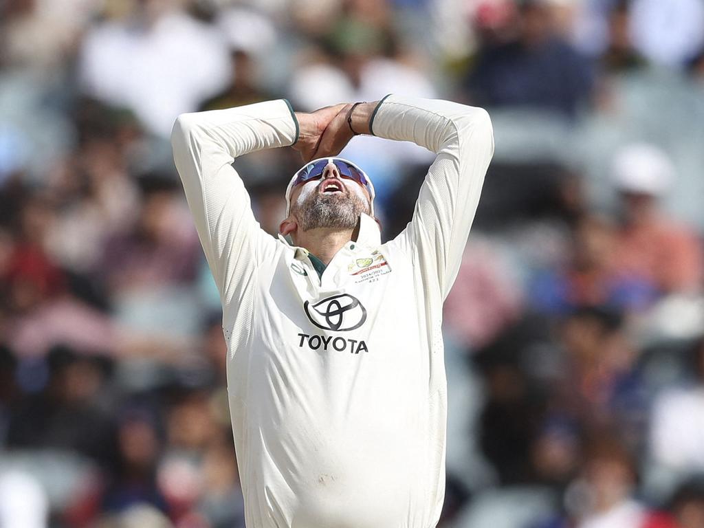 Can Nathan Lyon bounce back from a lean summer? Picture: Martin Keep/AFP