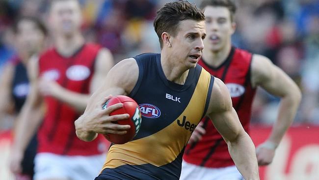 Richmond’s Brett Deledio is a former number 1 pick in the AFL draft. Picture: Wayne Ludbey