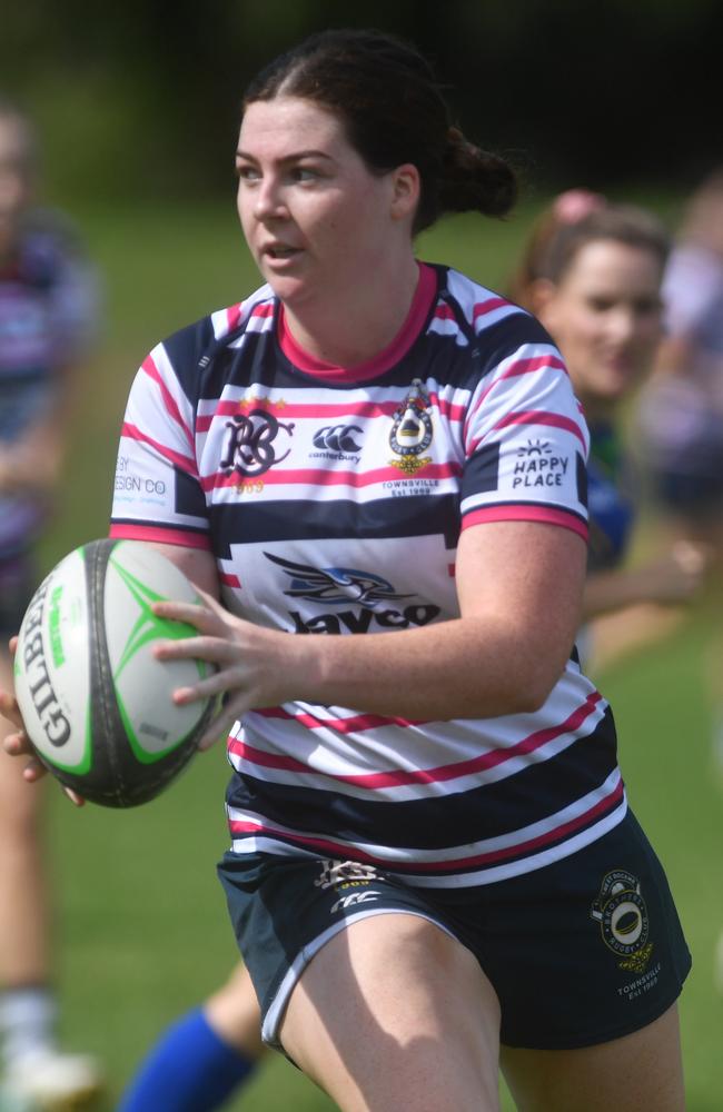 Womens rugby union game between Teachers and Brothers at Mike Carney Toyota Park. Brothers Julia Douglas. Picture: Evan Morgan