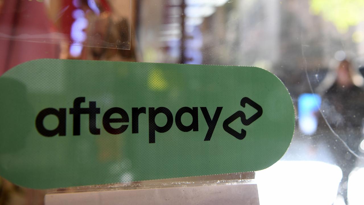 Approximately 95 per cent of Afterpay payments are made on time. Picture: Bianca De Marchi/NCA NewsWire