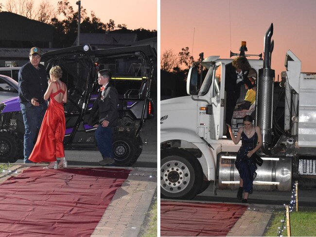 35+ Photos: Collinsville high school students make grand entrance at formal