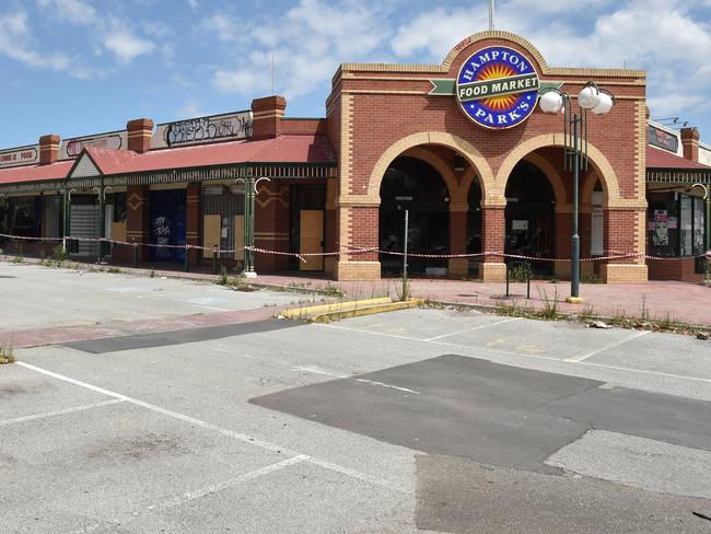 The shopping centre at 55 Hallam Road Hampton Park has fallen into disrepair. There is graffiti and broken glass and all the tenants are gone. The derelict shopping centre pictured Monday 11th February 2019. Picture: Andrew Batsch