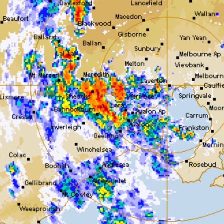 Severe thunderstorm warning issued for Geelong and Surf Coast  Daily