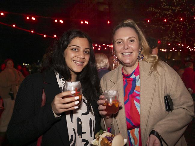 Dark Mofo 2023. Winter Feast. Alisha Saini and Mylissa Wright. Picture: Caroline Tan