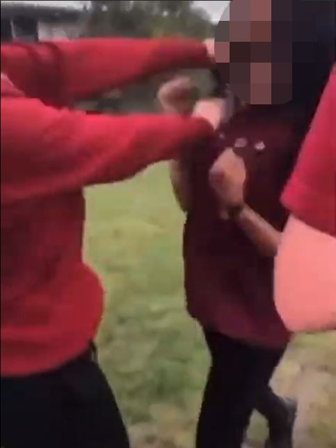 Footage of some school fights has been posted to social media.