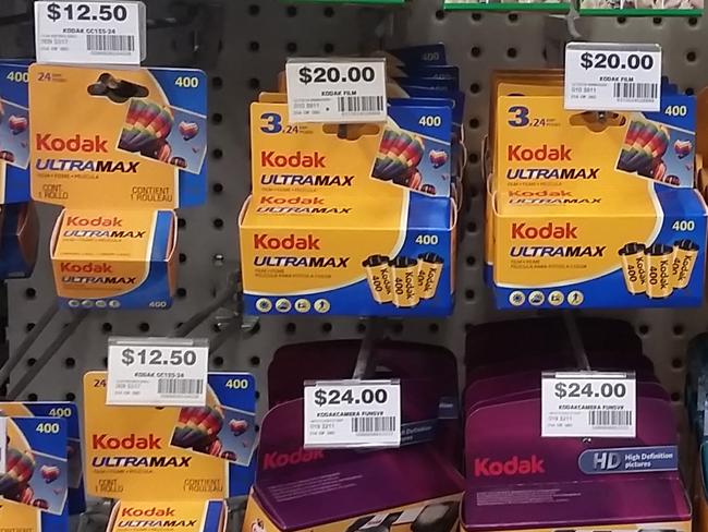 Why are stores still selling film?