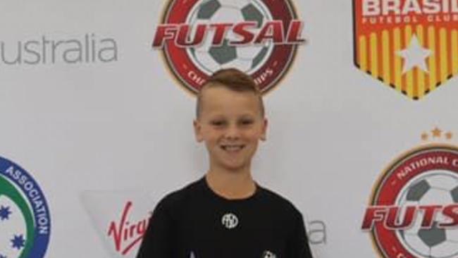 Tayton Macpherson has been selected to represent Australia in the U11s on a tour of the UK in November. Photo: supplied.
