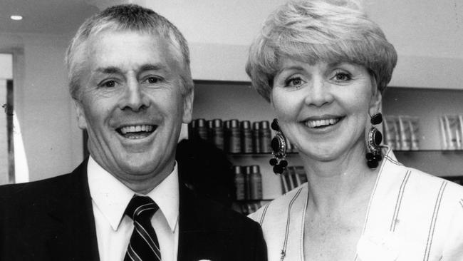 Daryl and Tricia Hicks in 1991. Picture: Advertiser Library