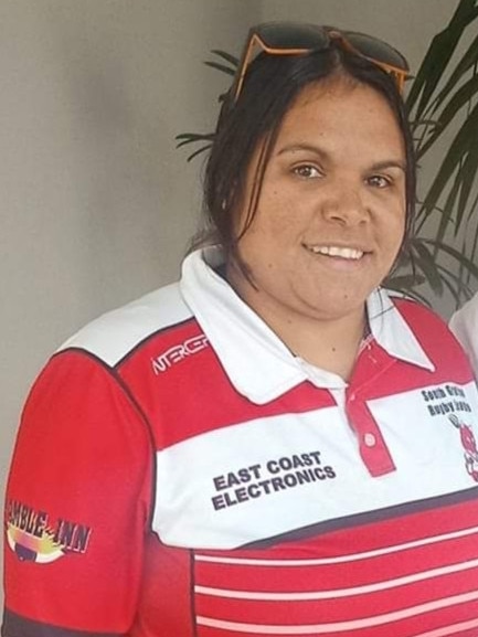 Alinta Laurie for Bundjalung Tiddas is a Knockout regular. Photo: Bundjalung Tiddas