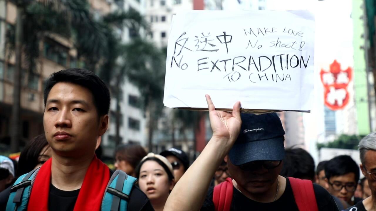 Hong Kong Protesters Stage Third Mass Demonstration in Eight Days