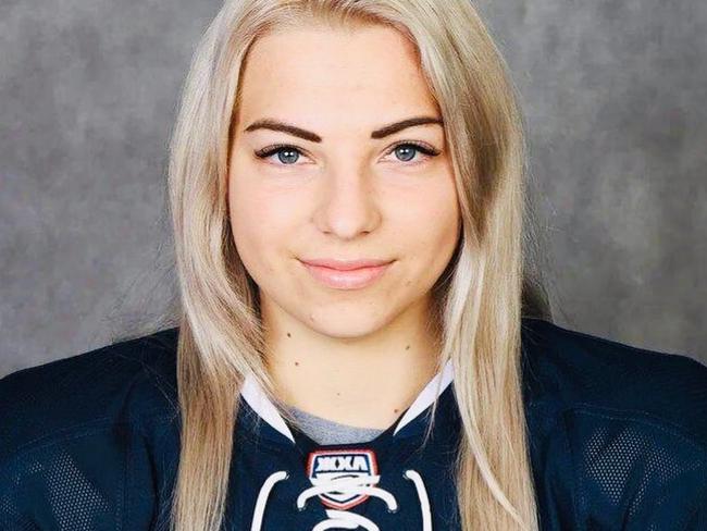 Russian ice hockey stunner Maria Pugina