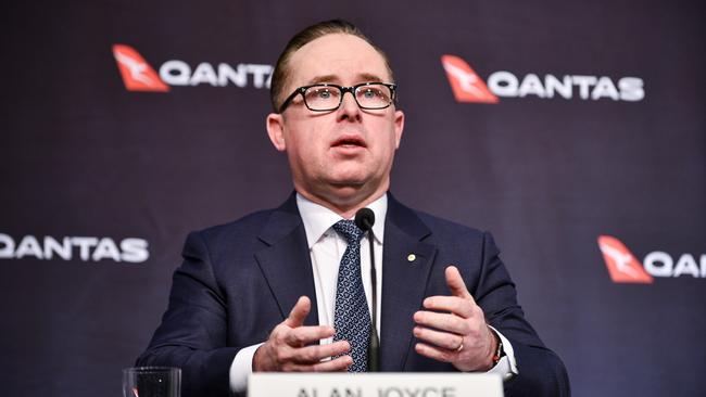 Qantas chief executive Alan Joyce. Picture: NCA NewsWire/Flavio Brancaleone