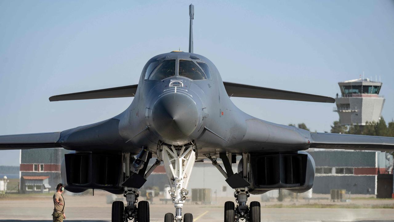 American Bombers Make Maiden Landing In Sweden | The Australian