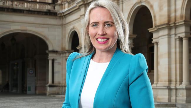 Queensland’s opposition has called for an investigation into the links of former minister Kate Jones to a lobbying firm set up as Steven Miles became Premier. Picture: Liam Kidston