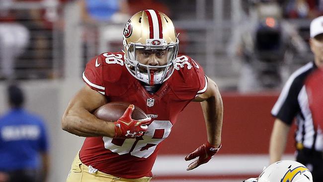 Jarryd Hayne left the NRL to try his hand at NFL with the San Francisco 49ers.