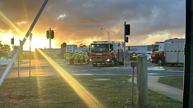 Three people were injured in a crash in Avoca on Wednesday evening.