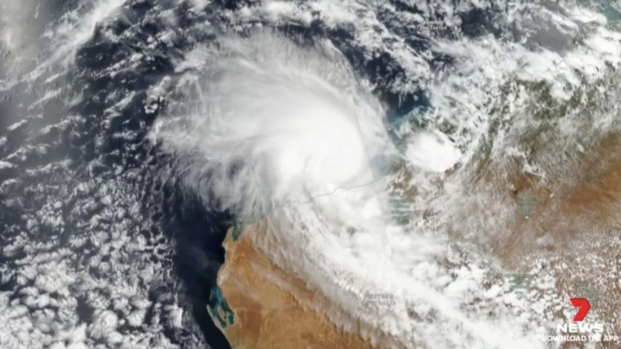 Zelia may have dissipated but the cyclone left behind floods that are still impacting communities across WA’s Pilbara region. Picture: 7News