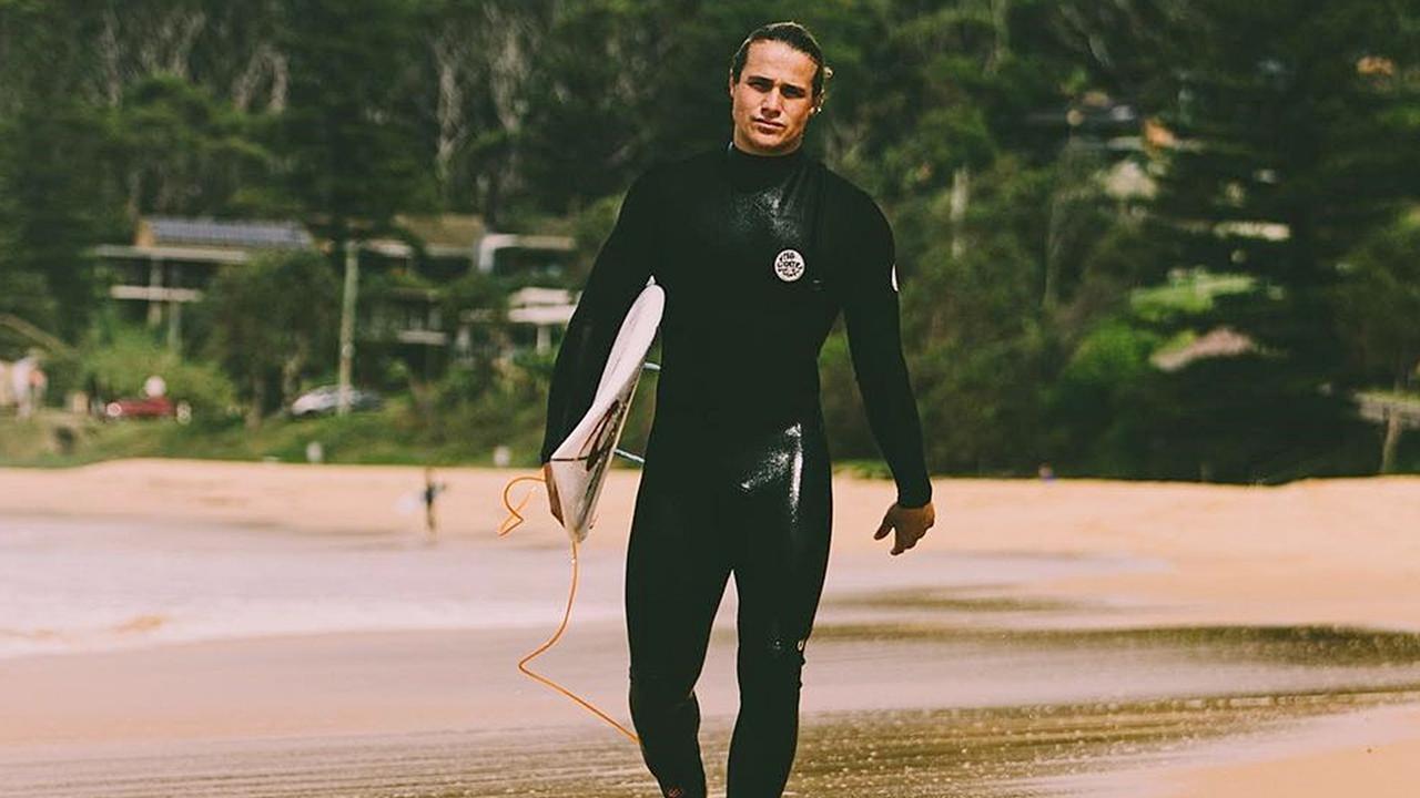 Aspiring professional surfer Logan Steinwede took his own life on November 4 aged 20 years. Photo: Jaxson Steinwede/Instagram.,