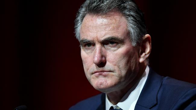 NAB chief executive Ross McEwan told the hearing nine nondisclosure agreements were signed by employees in the past three years. Picture: Joel Carrett/AAP