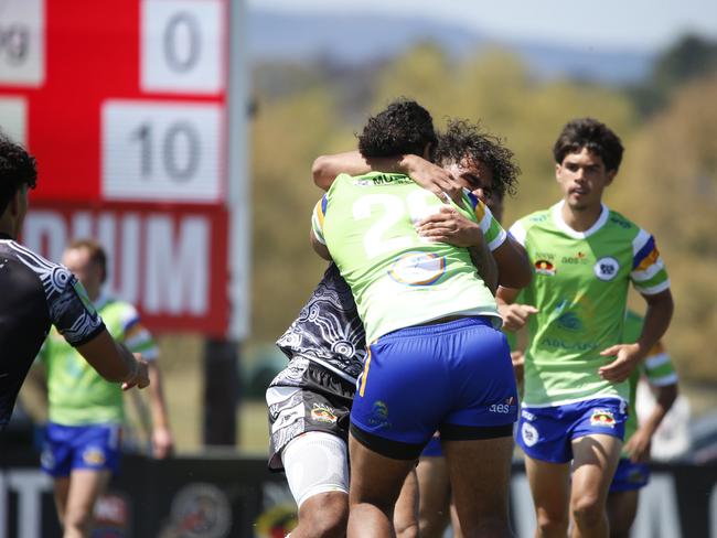 Koori Knockout - Day 4 Boys 17s GF La Perouse Panthers v Bundjalung Baygals Monday, 7 October 2024 Hereford St, Bathurst NSW 2795, Australia, Picture Warren Gannon Photography