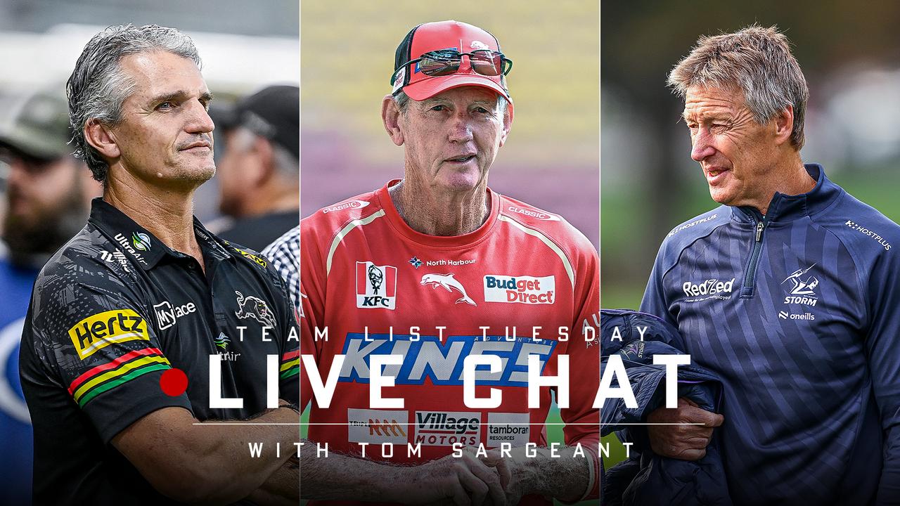 Ivan Cleary, Wayne Bennett and Craig Bellamy.