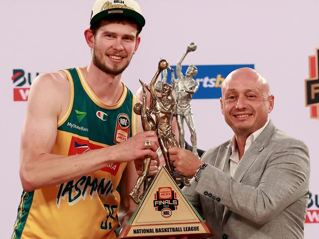 The JackJumpers have a chance to bring home more silverware after their NBL championship glory this year. Picture: Kelly Defina/Getty Images.