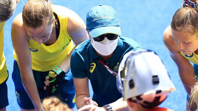 Katrina Powell will continue coaching the Hockeyroos. Picture: Adam Head