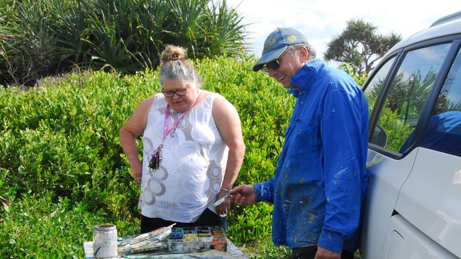 Debby Taylor and Euan Macleod at RedCliff. Photo: Cher Breeze Photography