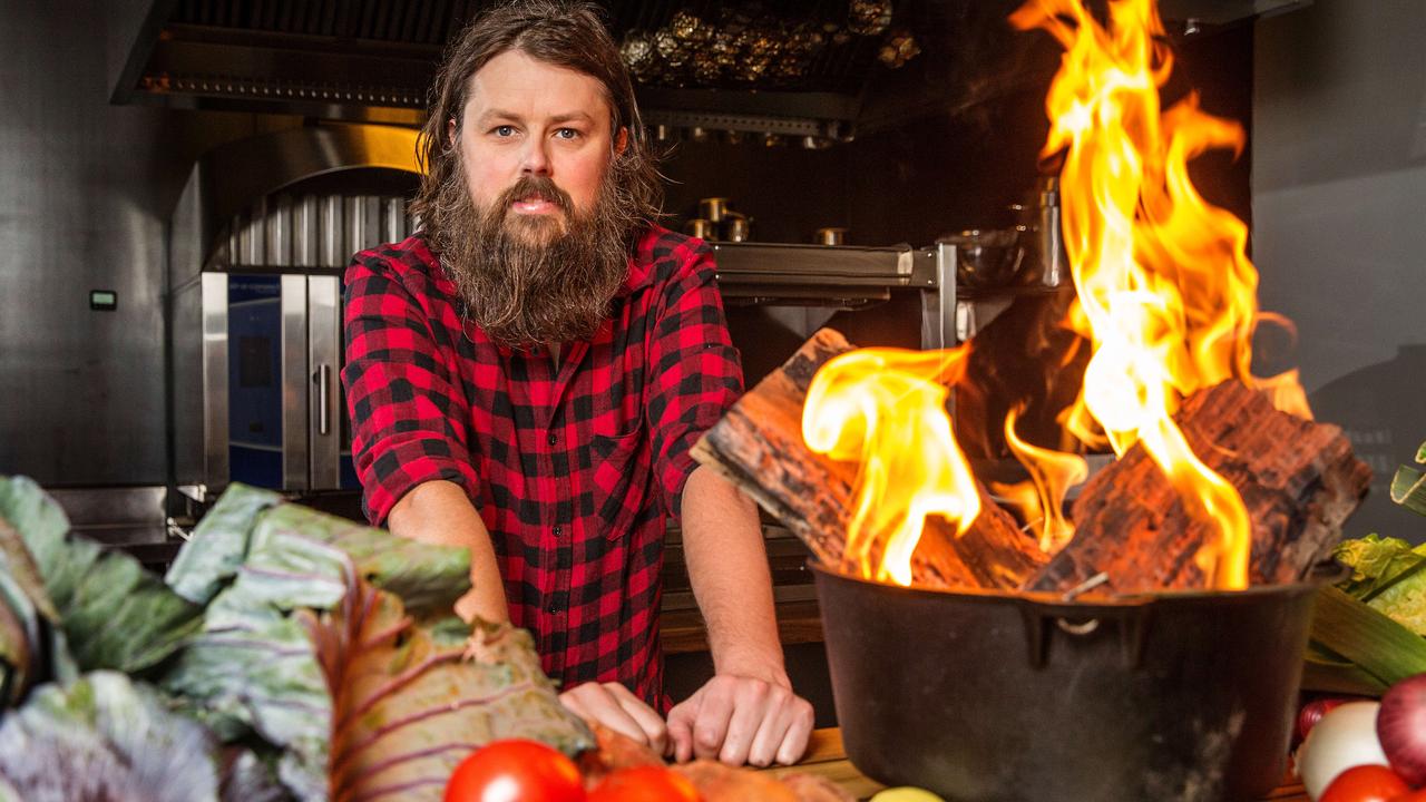 Igni chef Aaron Turner, pictured for the Delicious 100 in 2017. Picture: Mark Stewart