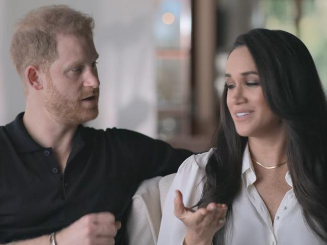 Harry and Meghan didn’t hold back in their Netflix series. Picture: Netflix