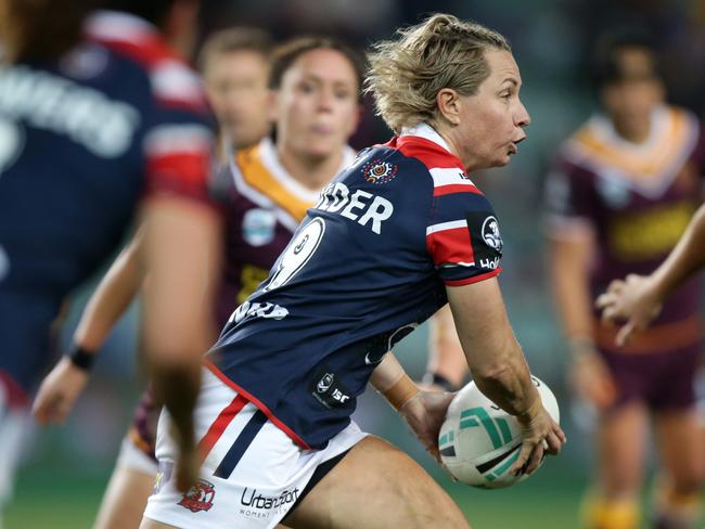 Kylie Hilder has been honoured to be part of the inaugural NRLW season. Pic: Jonathan Ng