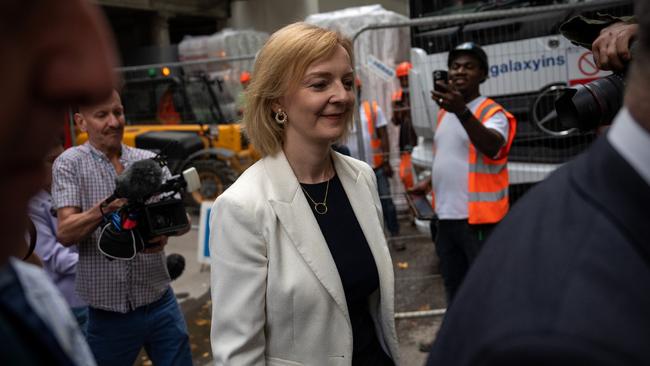 Liz Truss takes the Reaganite view that cutting tax is the priority over controlling borrowing. Picture: Getty Images