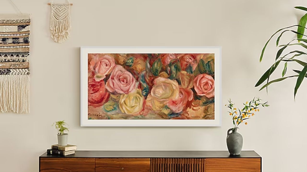 Samsung The Frame 4K Smart TV. Picture: Samsung