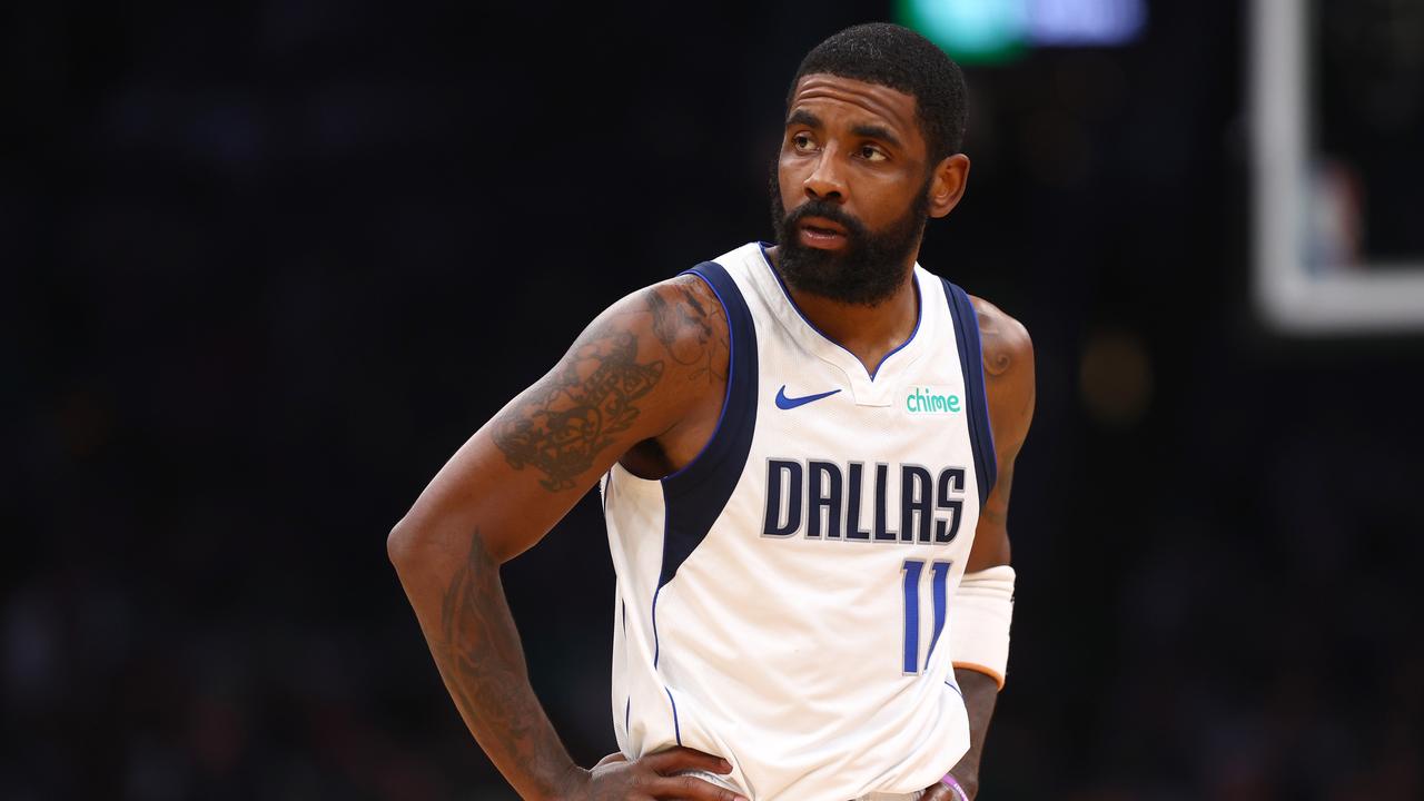 Kyrie Irving has discussed switching allegiance to the Boomers. (Photo by Maddie Meyer/Getty Images)