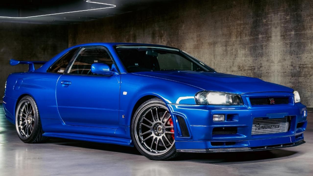A 2000 Nissan Skyline R34 GT-R by Kaizo and driven by late actor Paul Walker.