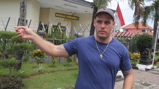 Bali Nine member Matthew Norman pictured inside Bali’s notorious Kerobokan Jail. Picture: Zul Edoardo