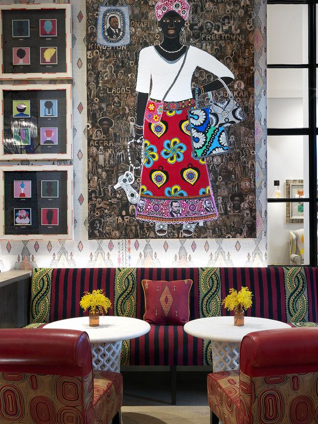 Firmdale Hotels feature Kemp’s eclectic approach to design.