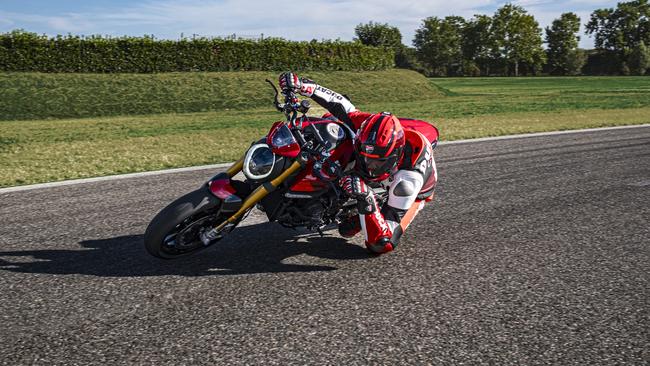 I found the Ducati Monster SP vastly intimidating to ride, which caused me to be very disappointed with myself, writes Stephen Corby. Picture: Supplied