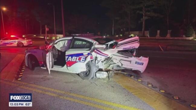 Drunk Driver Crashes Into Deputys Patrol Car The Courier Mail