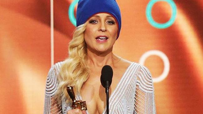 Clear winner ... Carrie Bickmore brought tears and awareness during her Logies acceptance speech