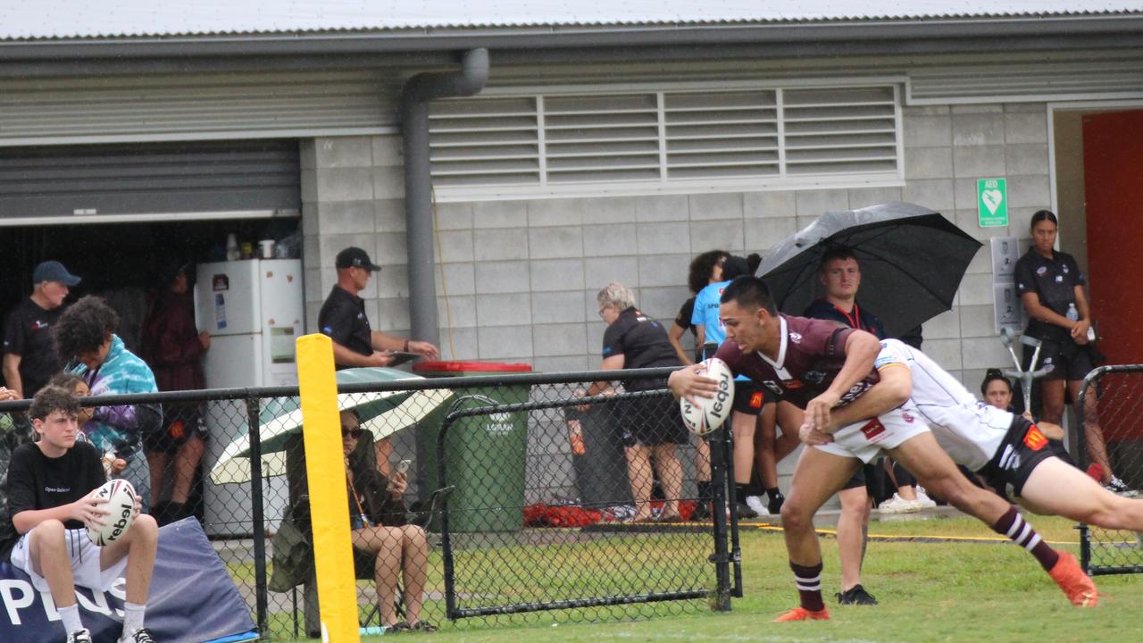 Creedence Donovan. Meninga Cup under-19s action between the Souths Logan Magpies and Burleigh Bears. Saturday, February 10, 2024.