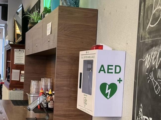 Coogee Courtyard  had its defibrillator stolen