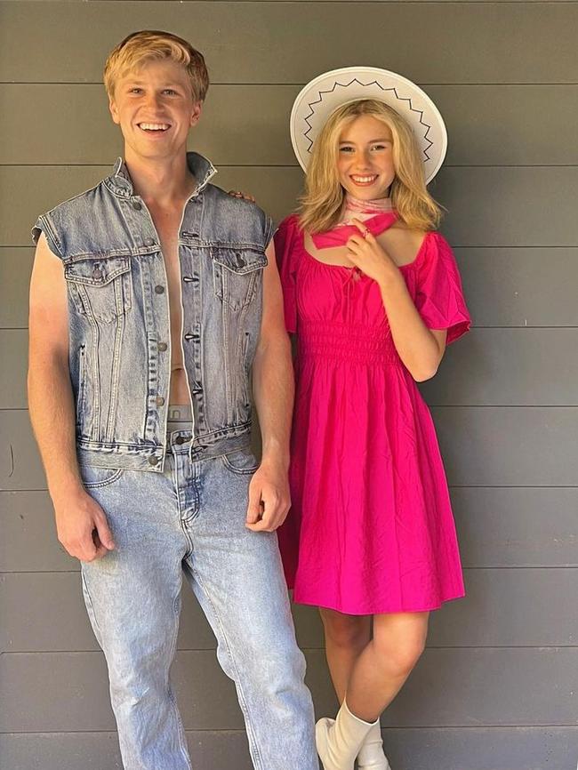 Robert Irwin and his girlfriend Rorie Buckey doing their best Ken and Barbie impersonation Picture Instagram @robertirwin