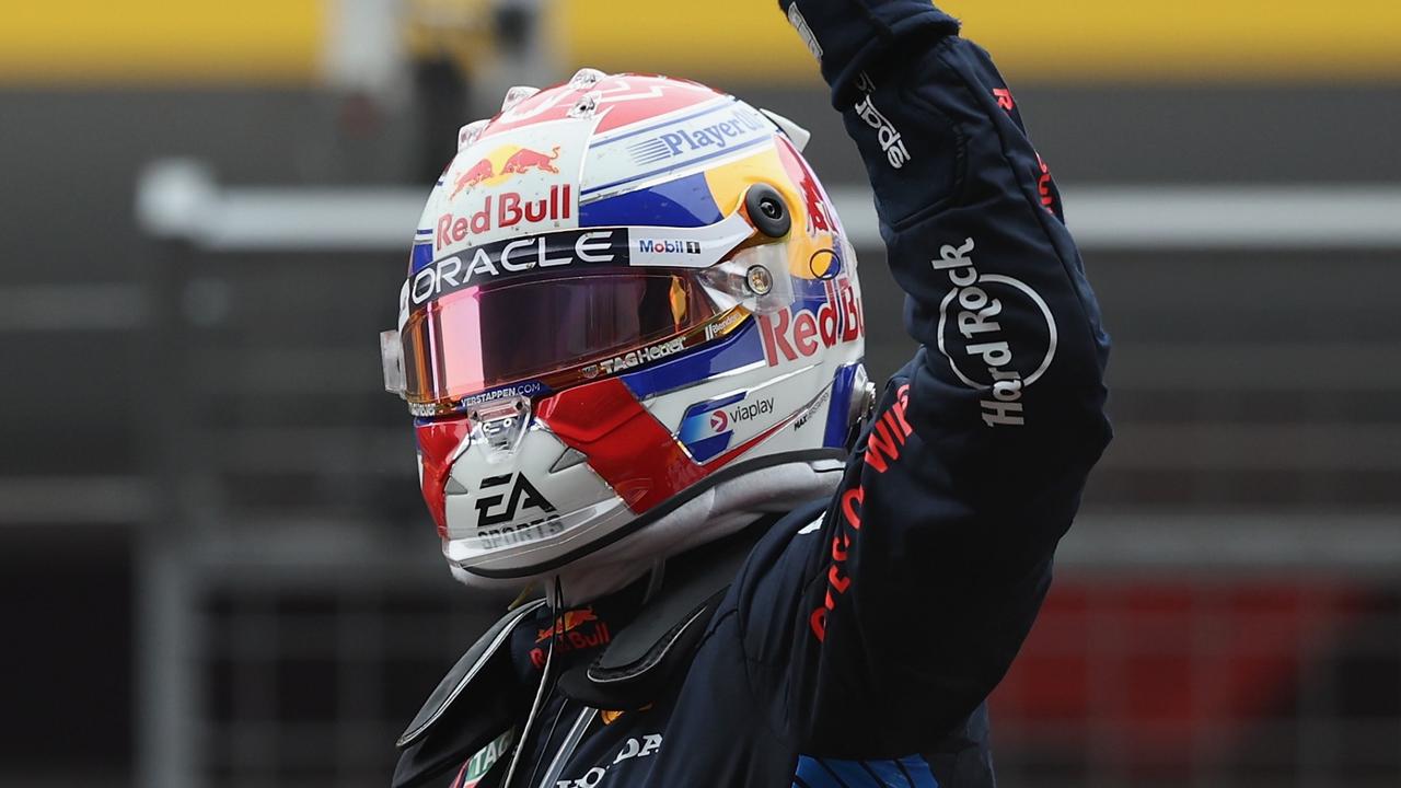 Max Verstappen is yet to break into a sprint. (Photo by Lintao Zhang/Getty Images)