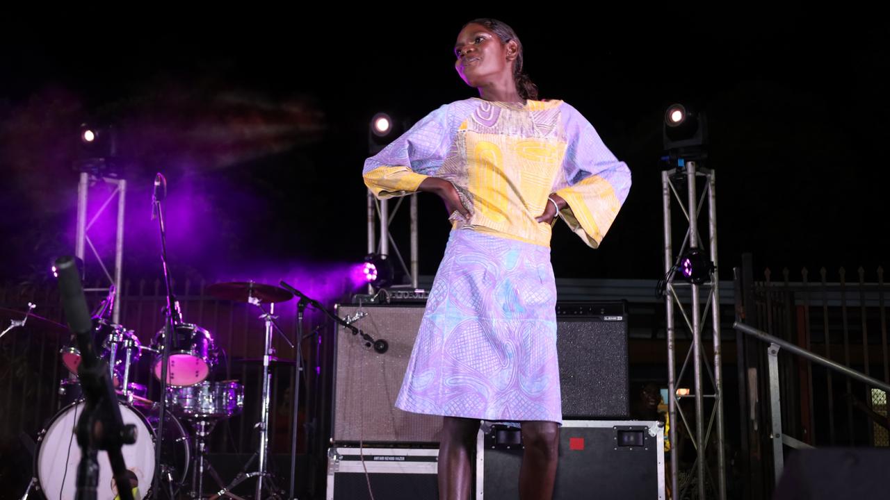 Highlights from the 2024 Lurra Festival in Maningrida, celebrating music, fashion, culture and sport. Picture: NLC